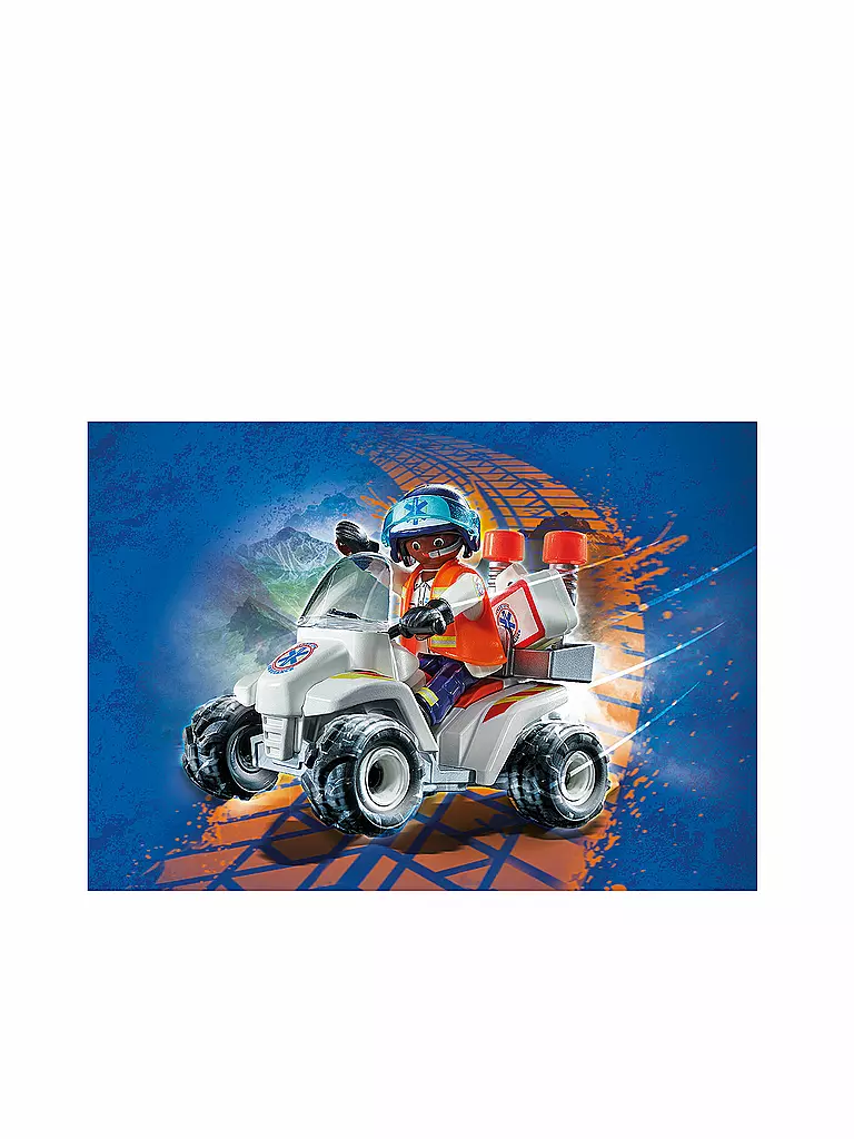 PLAYMOBIL Rettungs Speed Quad 71091 Keine Farbe